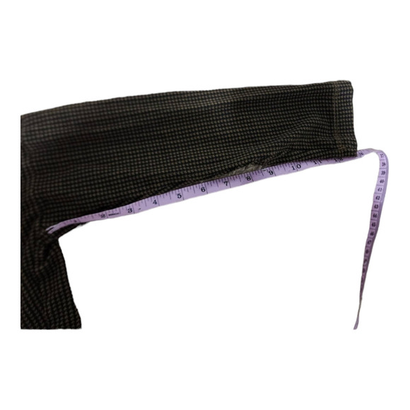 Bryn Walker Houndstooth Tunic size medium lagenlook brown earthy - Picture 8 of 9